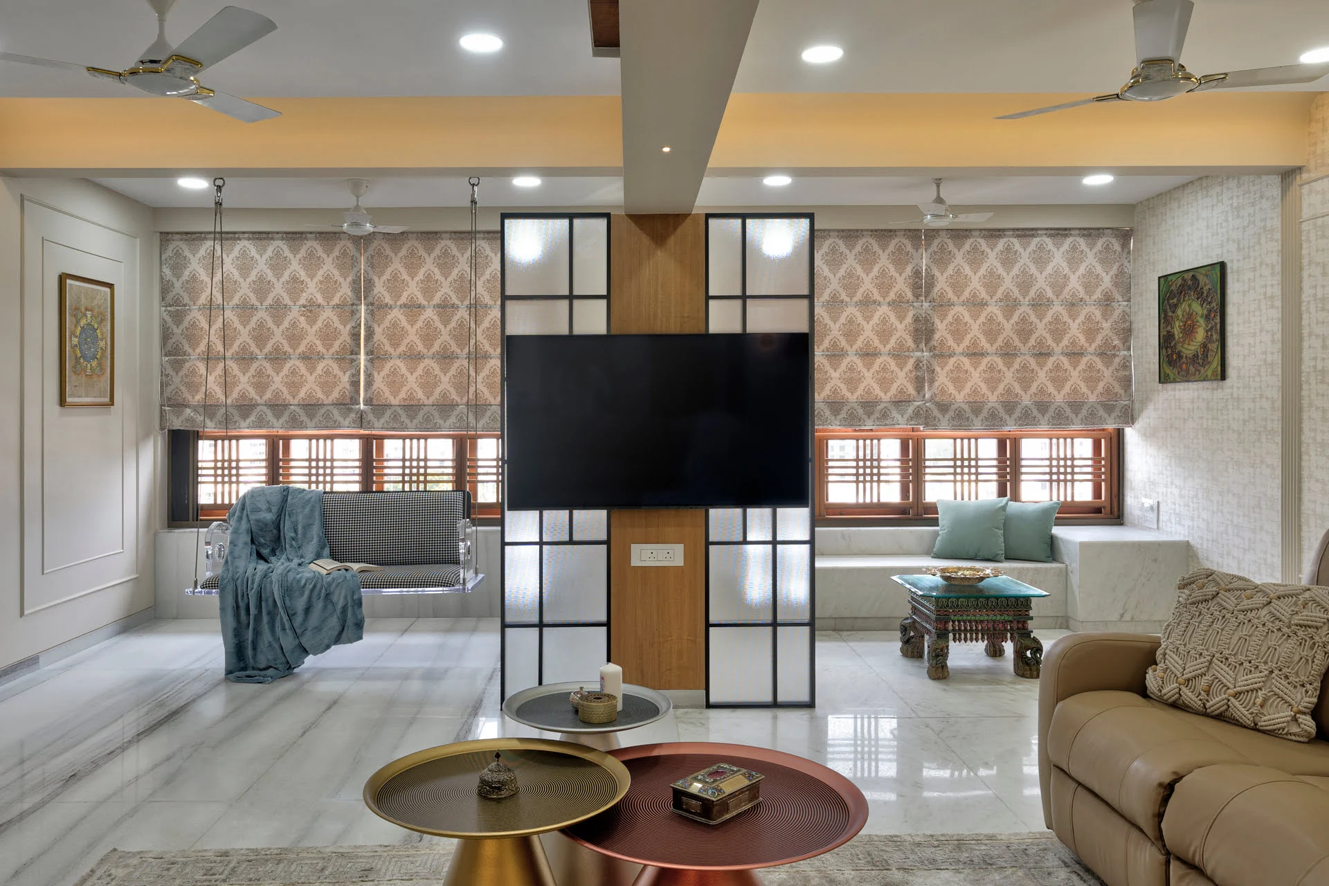 Luxury interior living room